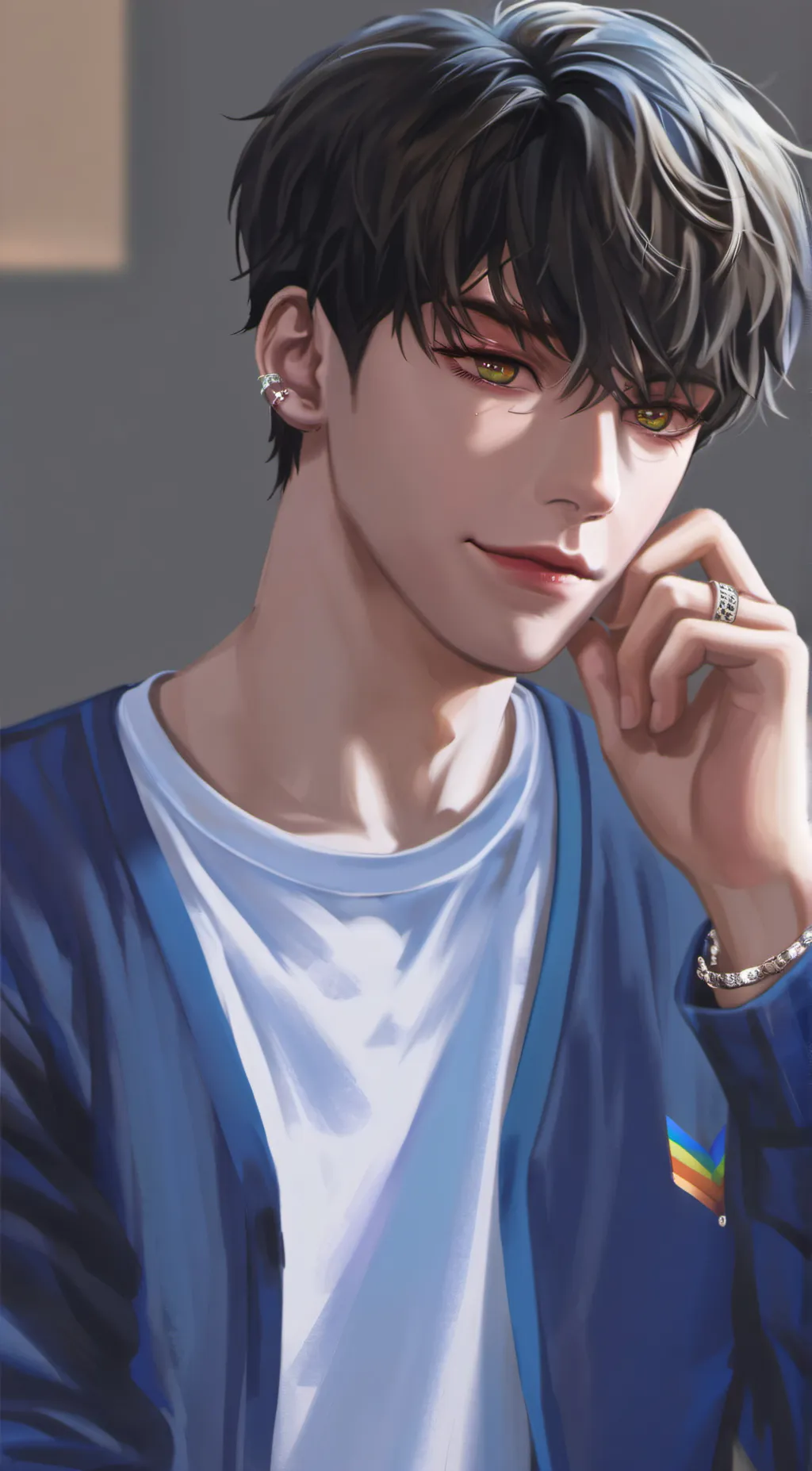 ai character: Adam background