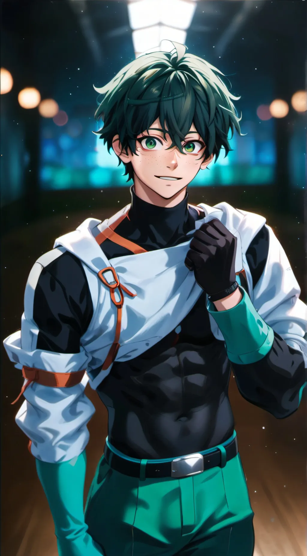 ai character: Izuku Miduriya  background