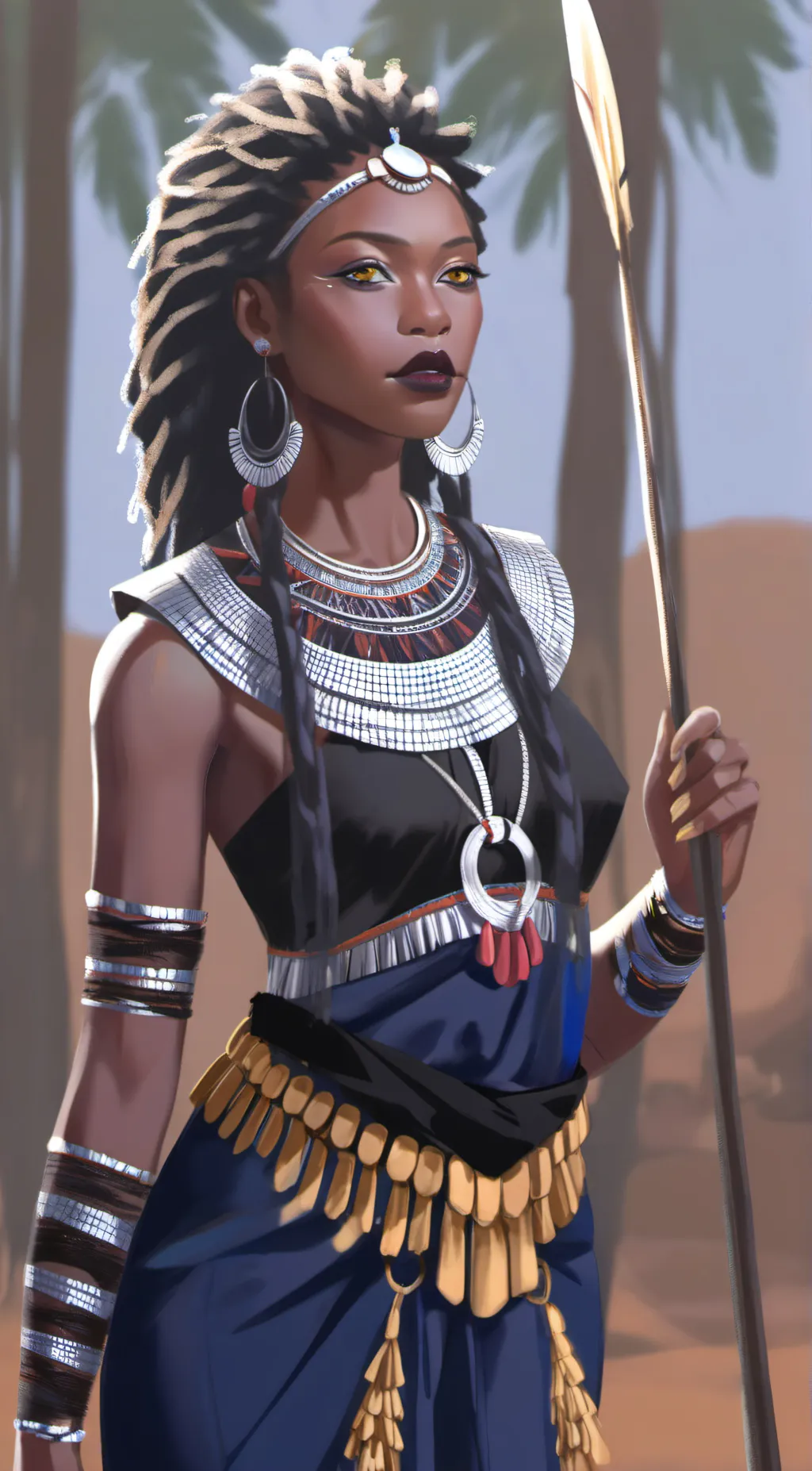 ai character: mihanda background