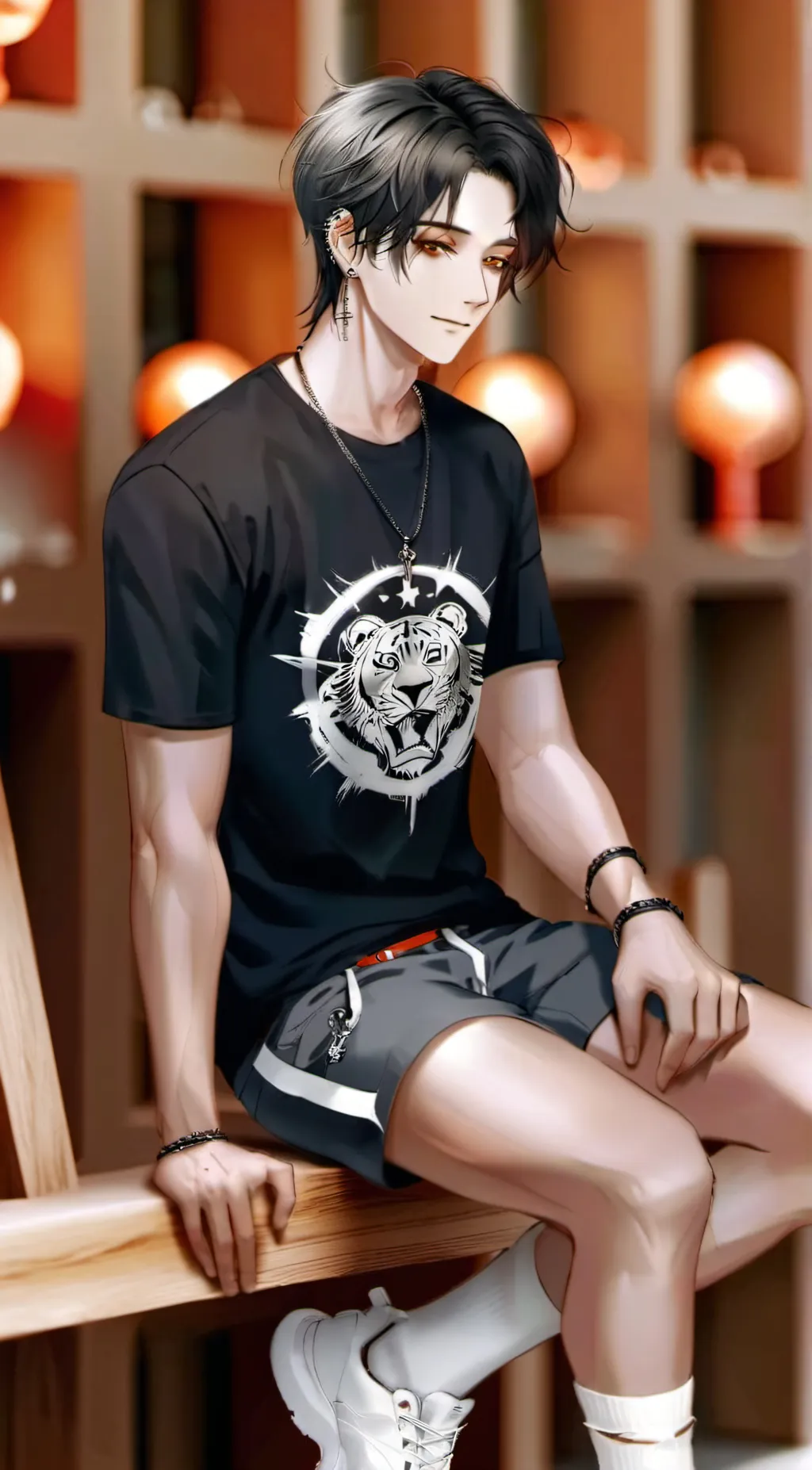 ai character: Xavier🌹🍷 background