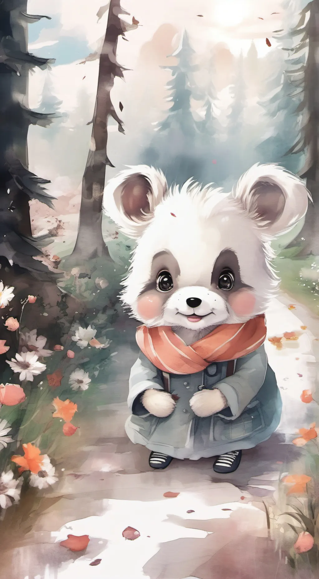 ai character: Rocky background