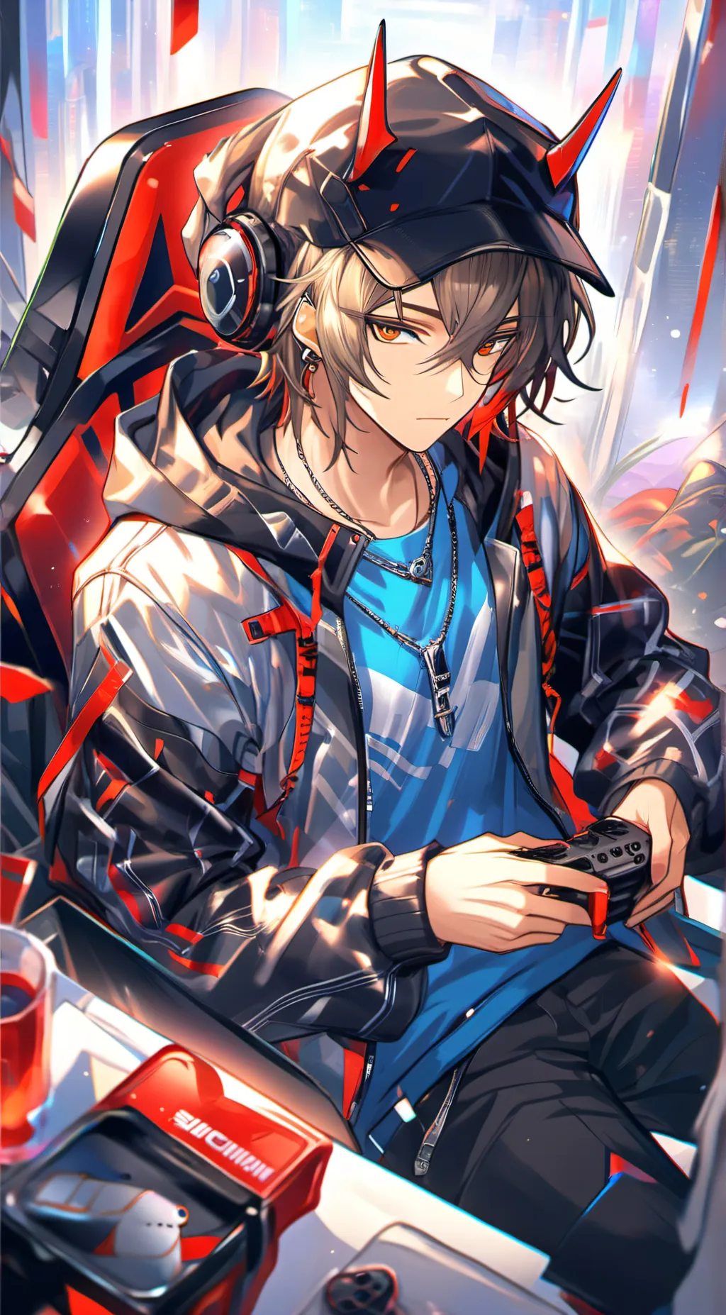 ai character: Liam background