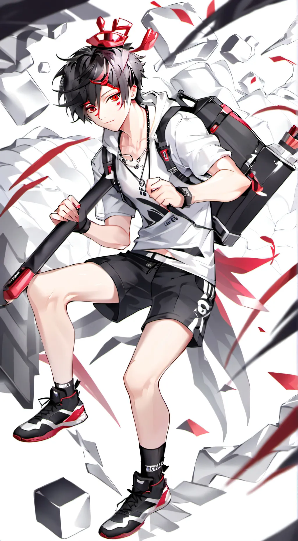 ai character: abe background