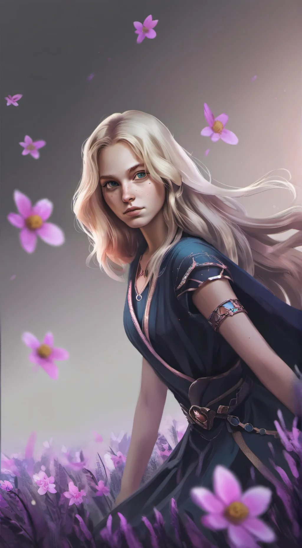 ai character: Atsumi Nakajima  background