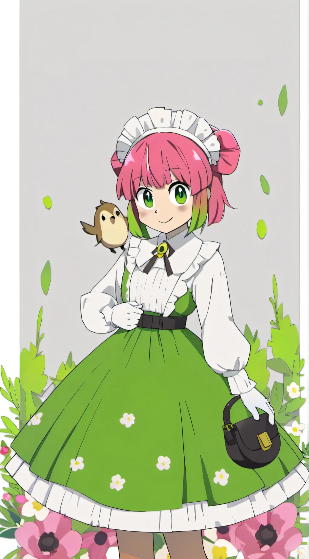 ai character: amy rose background