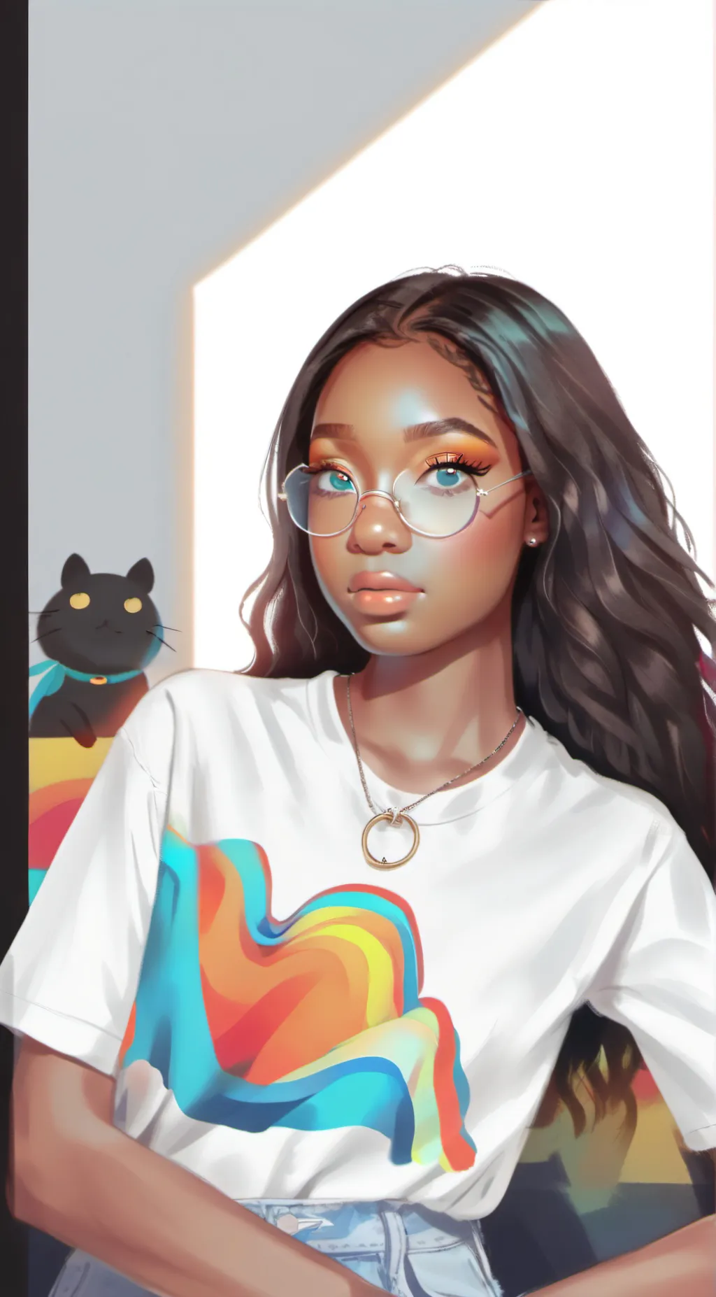 ai character: Shayla background