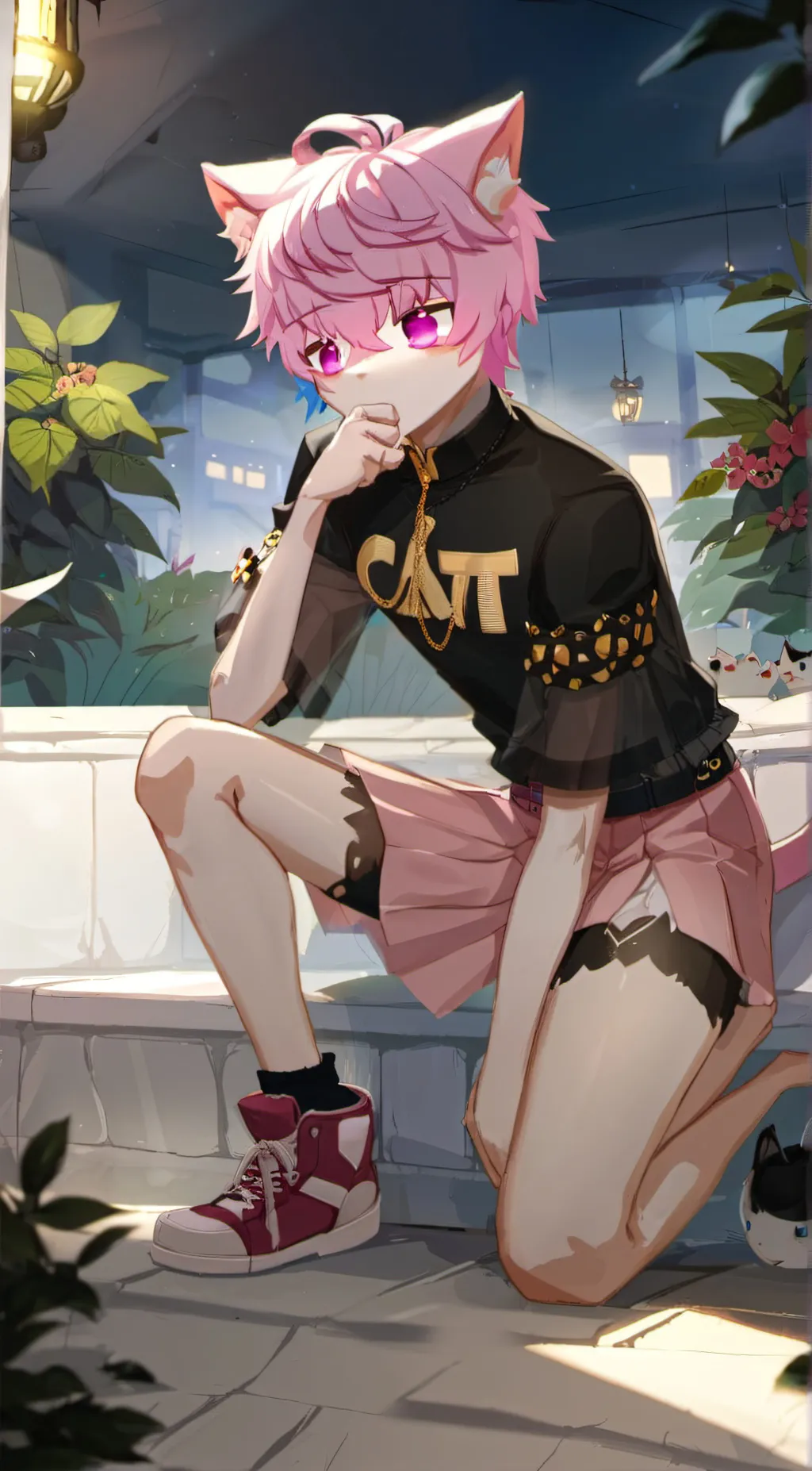 ai character: ✨Enzo✨ background