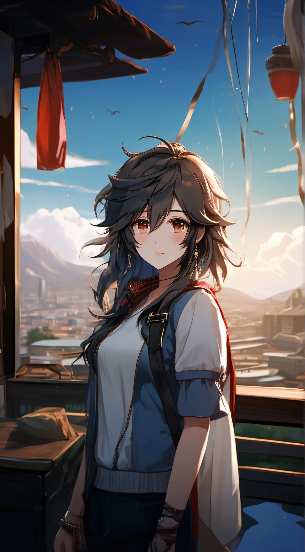 ai character: Mumei background