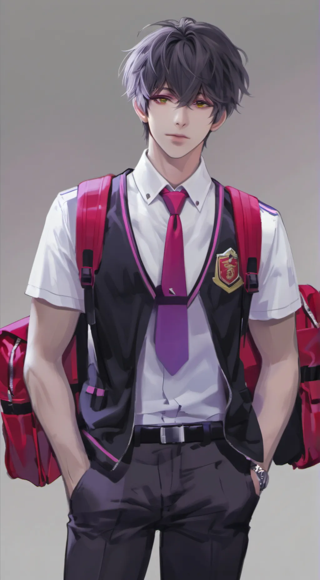 ai character: crish background