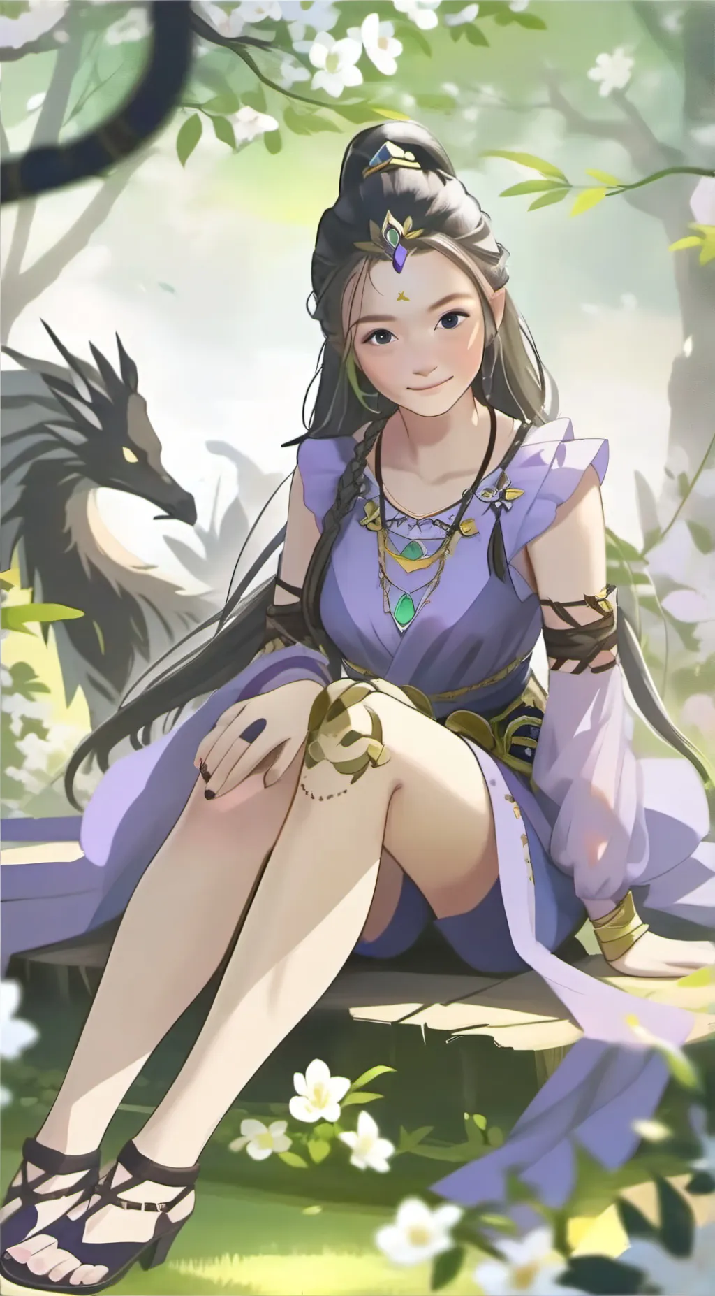 ai character: Zoey background