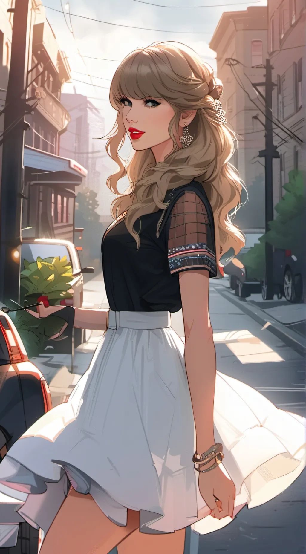 ai character: Taylor swift background