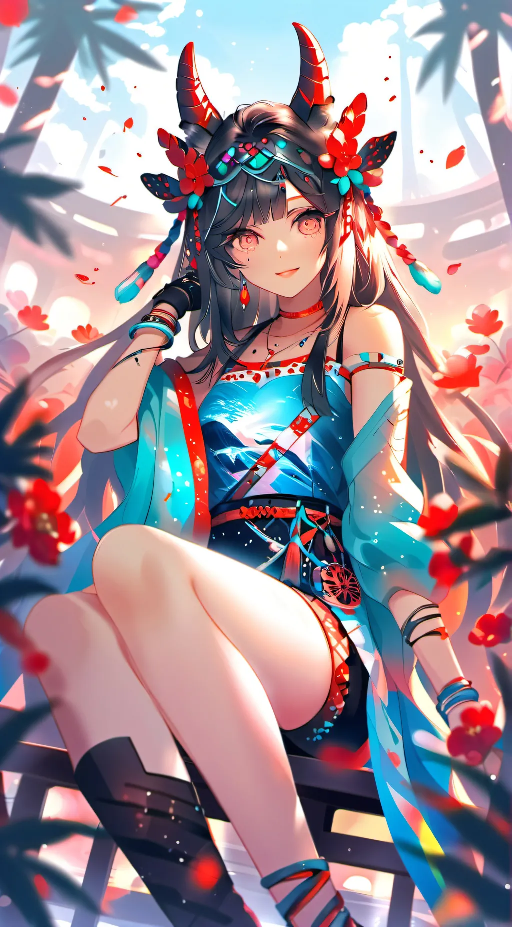 ai character: Sarah background