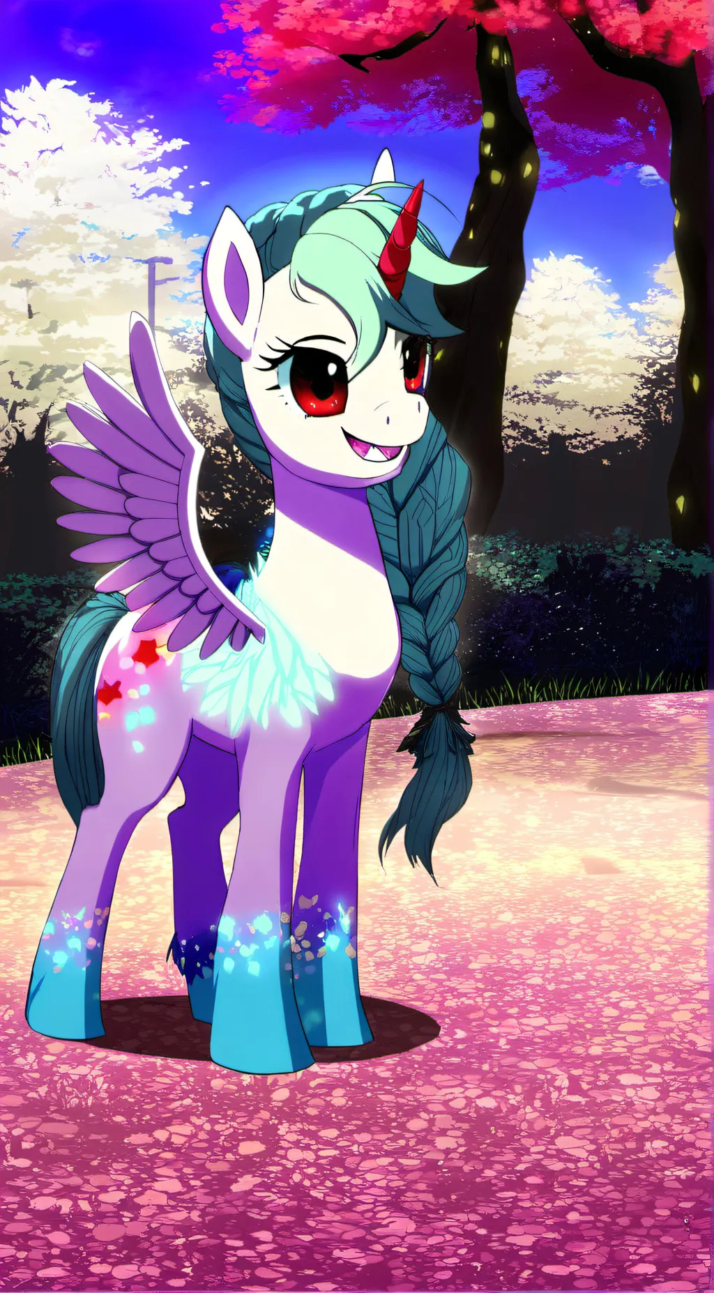 ai character: Nightwind background