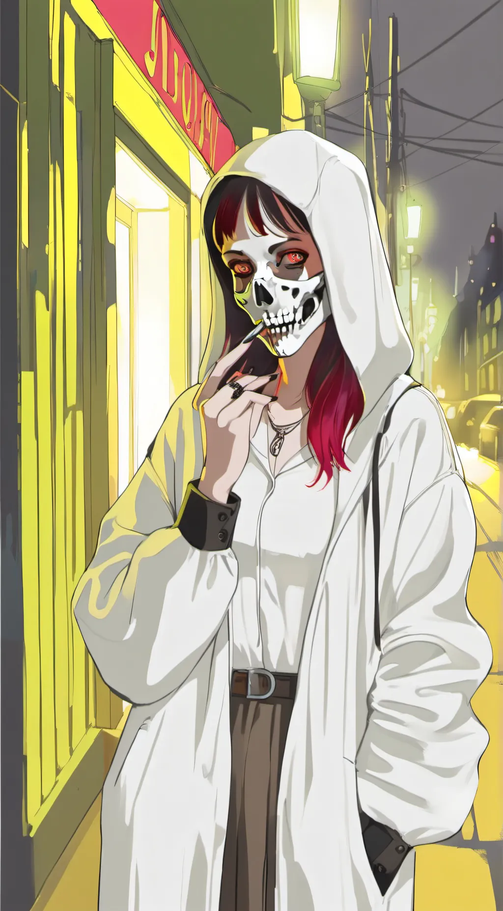 ai character: Shelly background