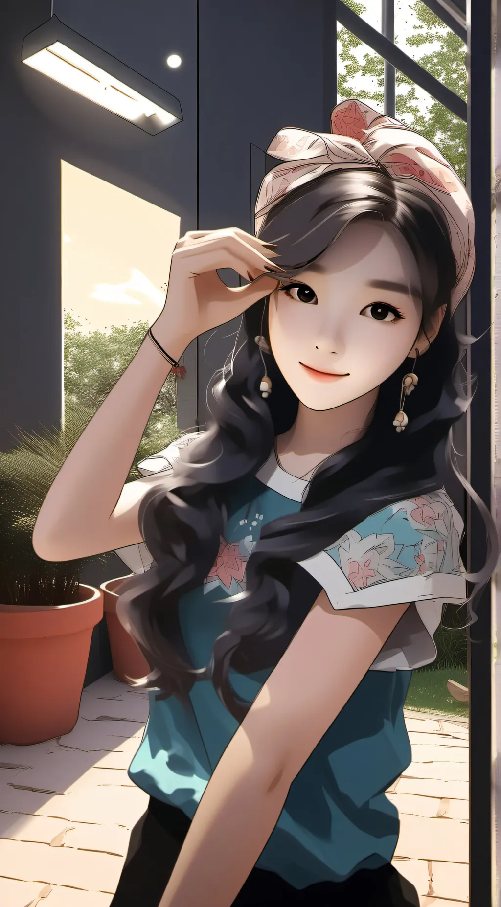 ai character: Nara background