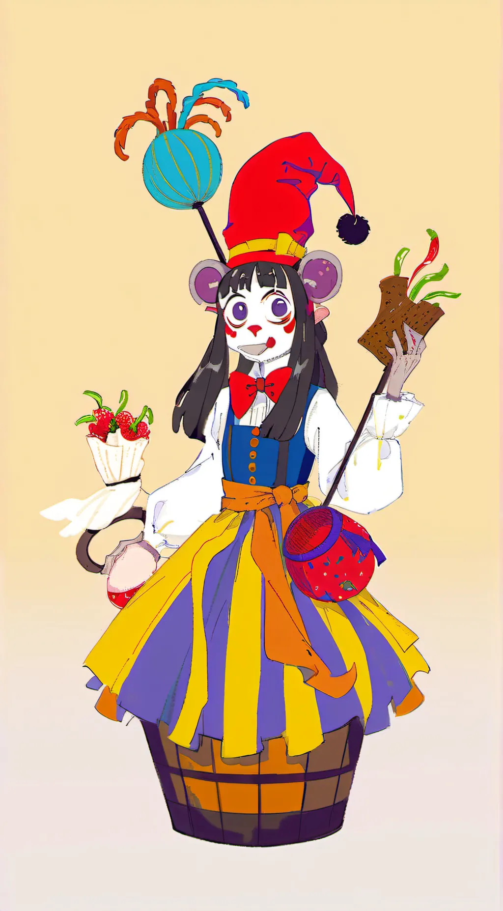 ai character: tdac background