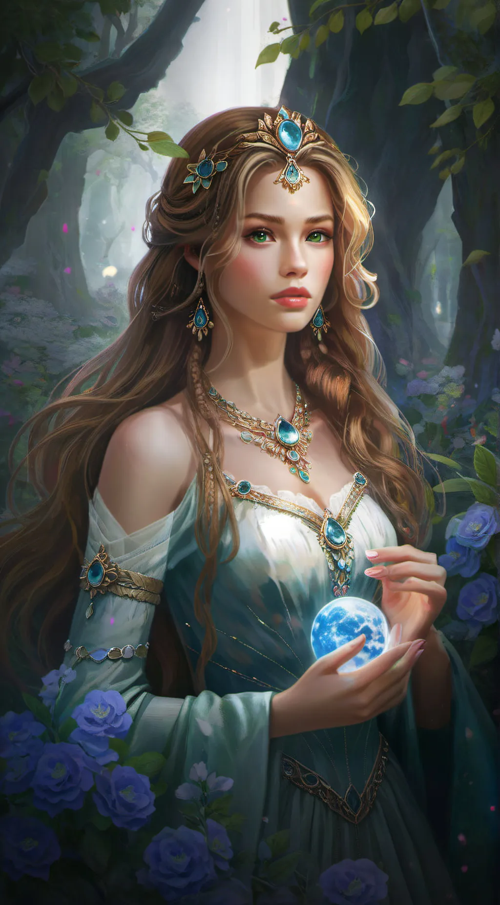 ai character: Adamina background