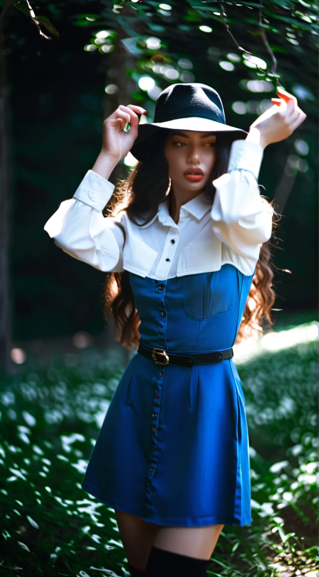 ai character: ZAZA background