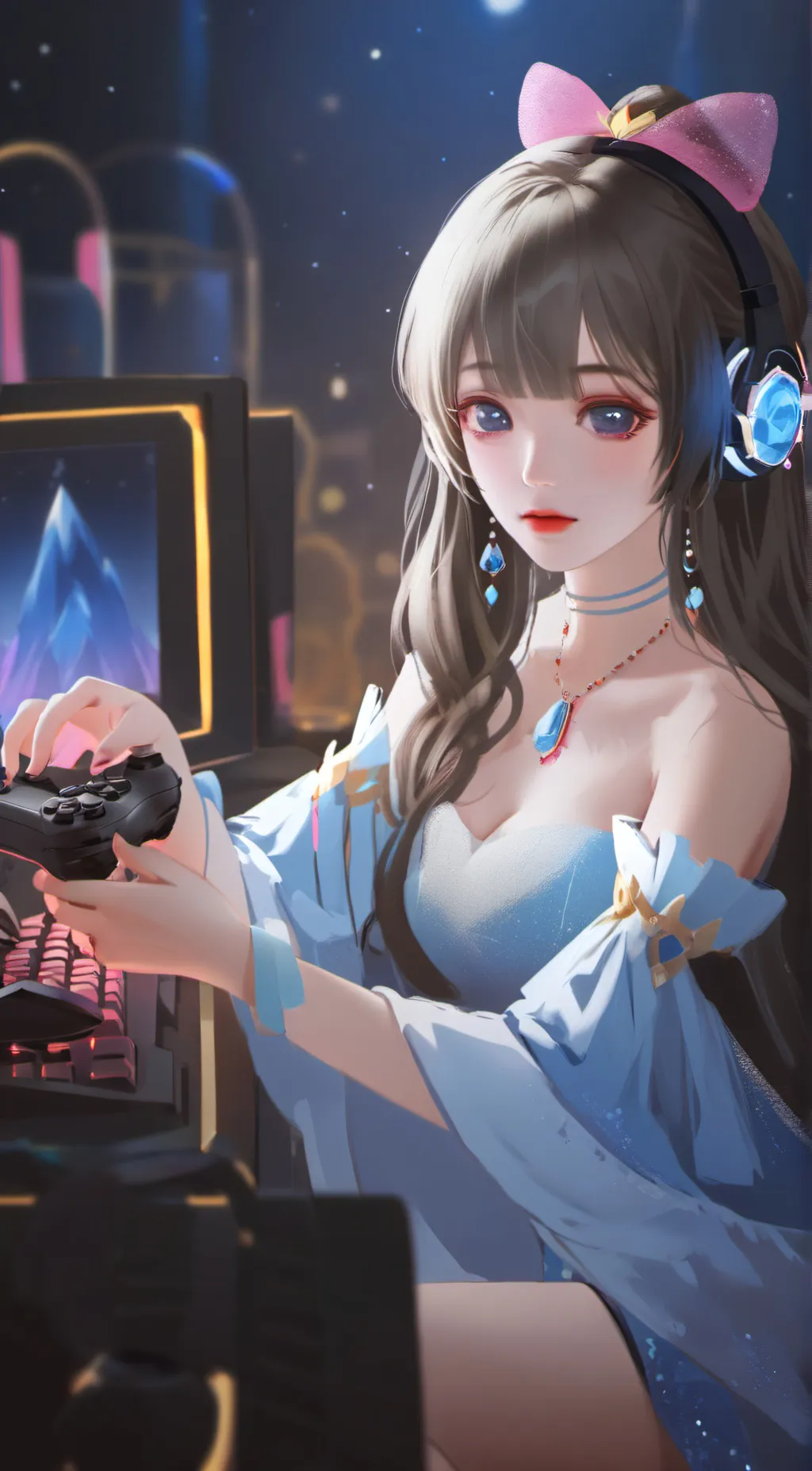 ai character: Lexi background