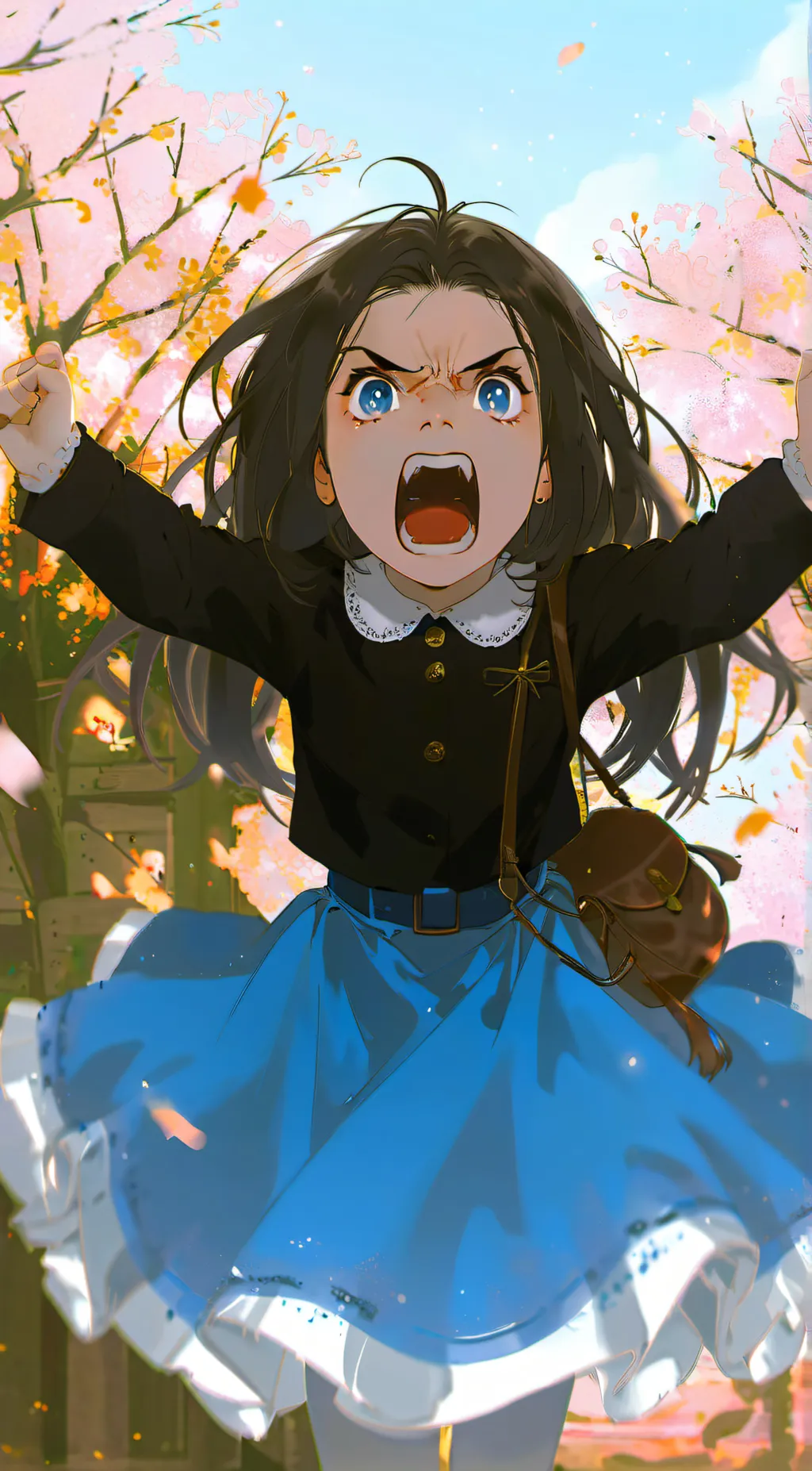 ai character: braty kid background