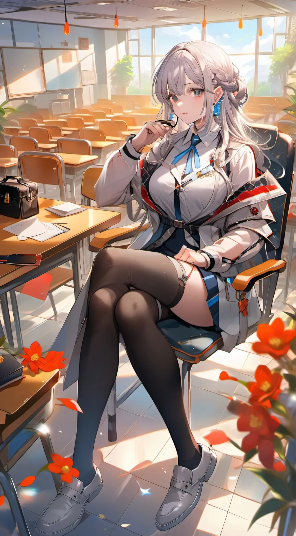 ai character: Jessica  background