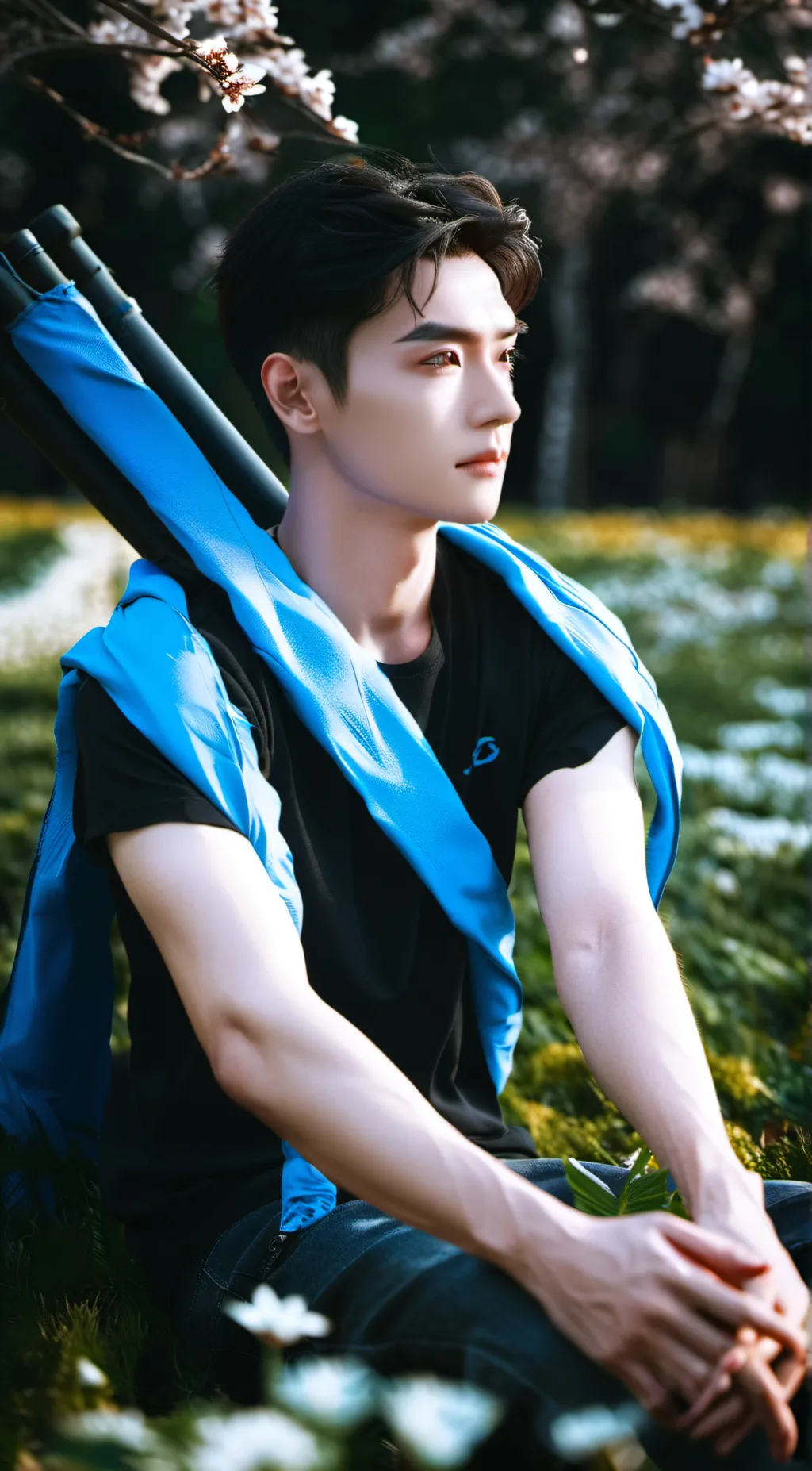 ai character: Pierce background