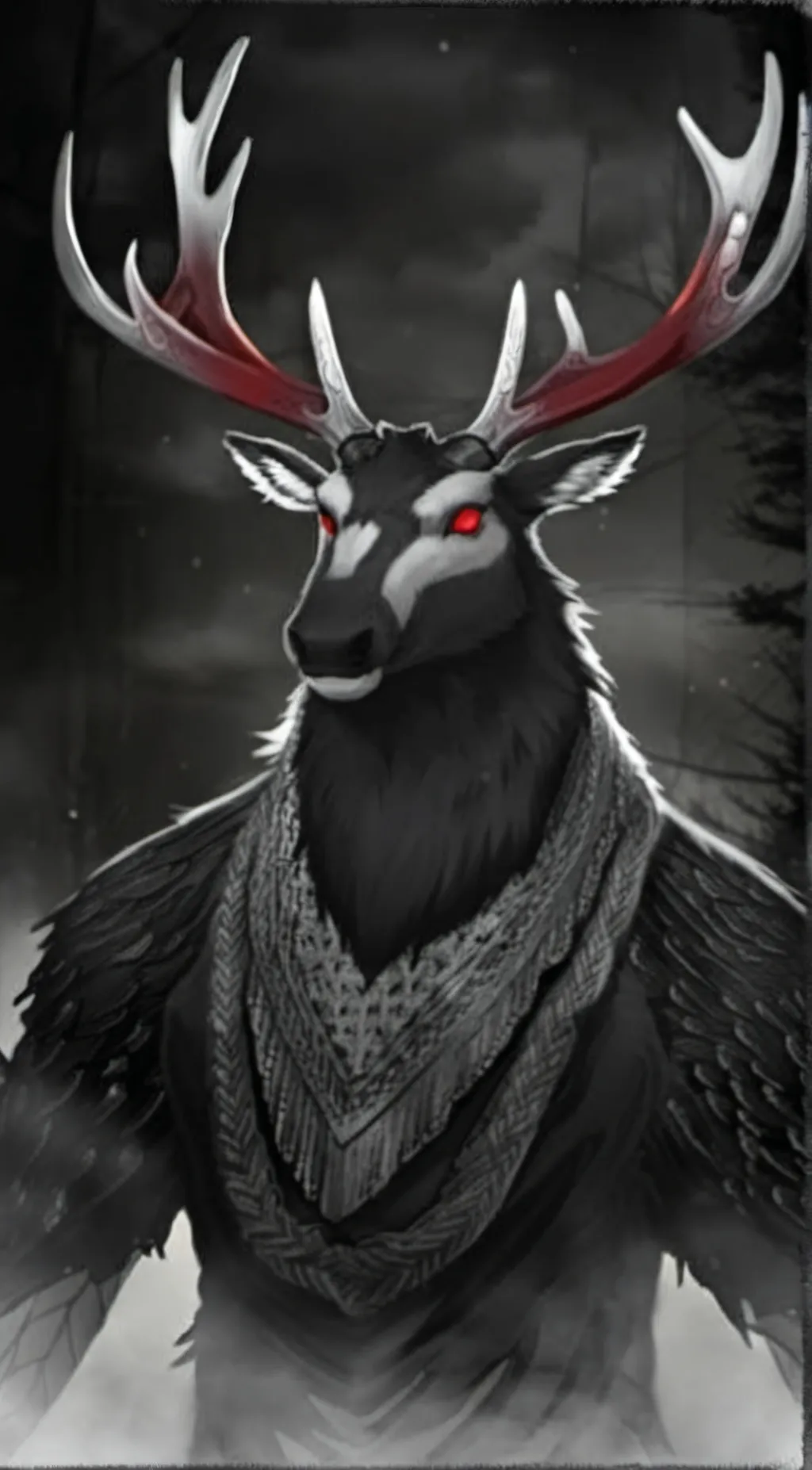 ai character: Wendigo background