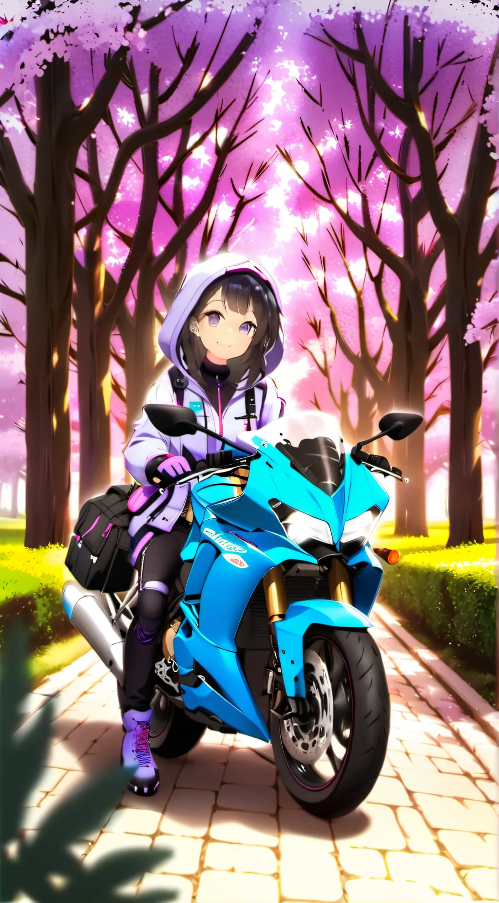 ai character: Aria background