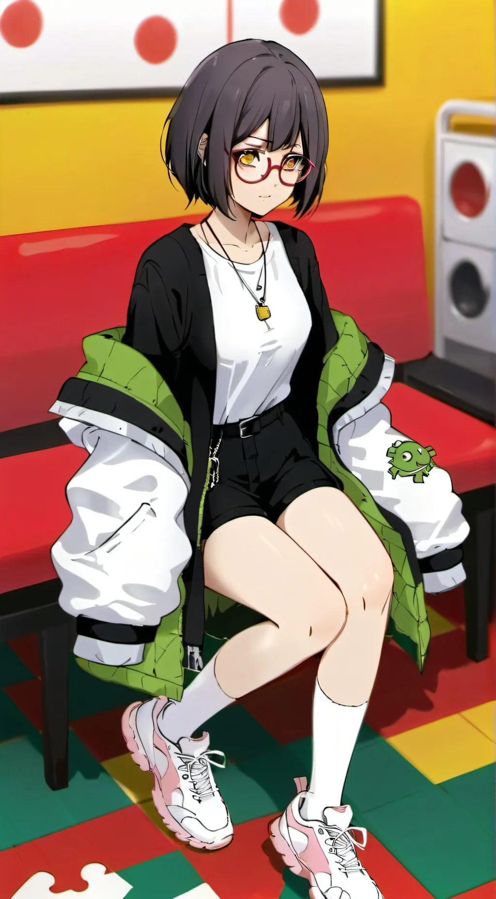 ai character: Shiki Misaki background