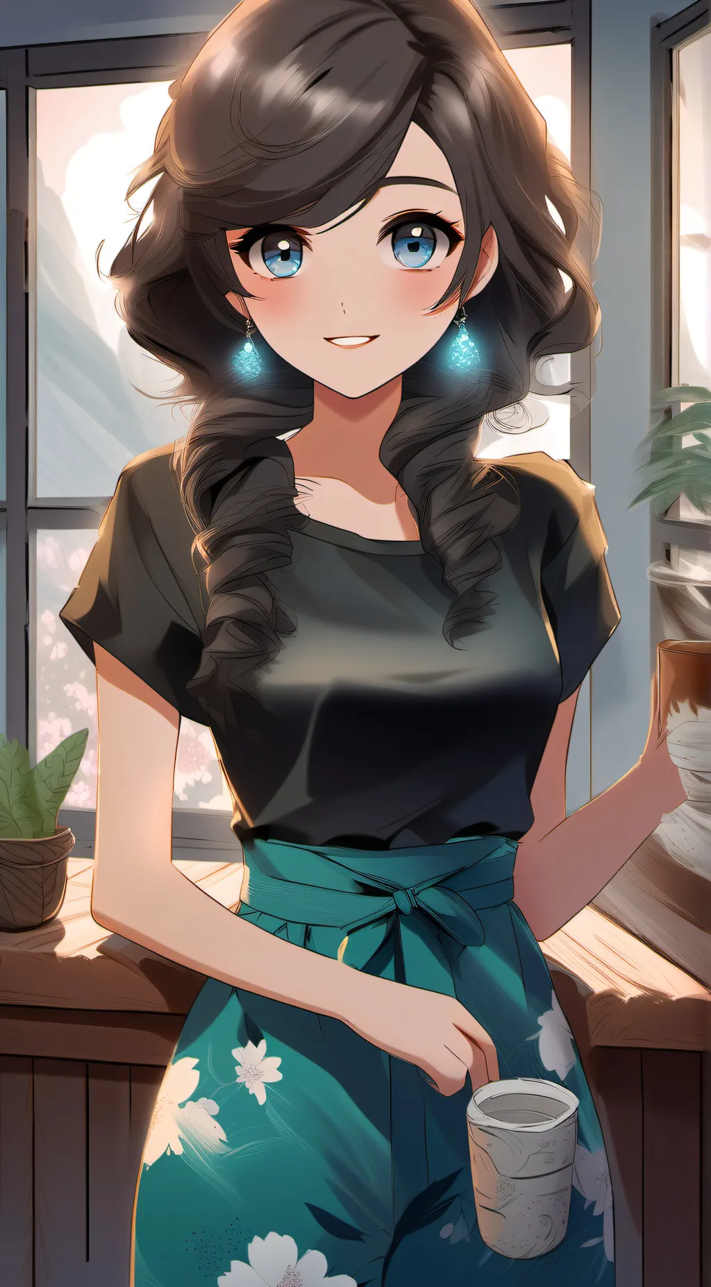 ai character: Bella background