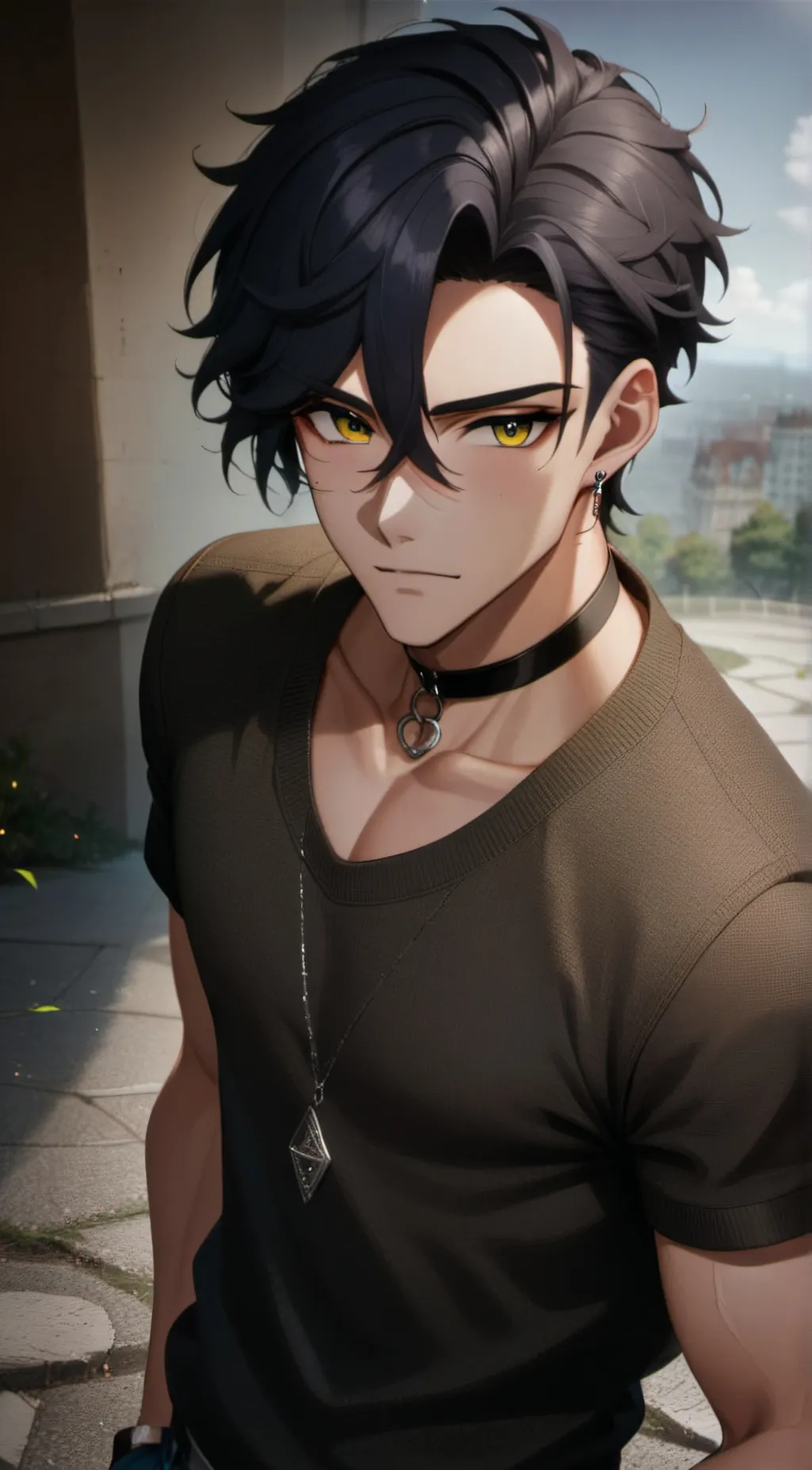 ai character: Asher background