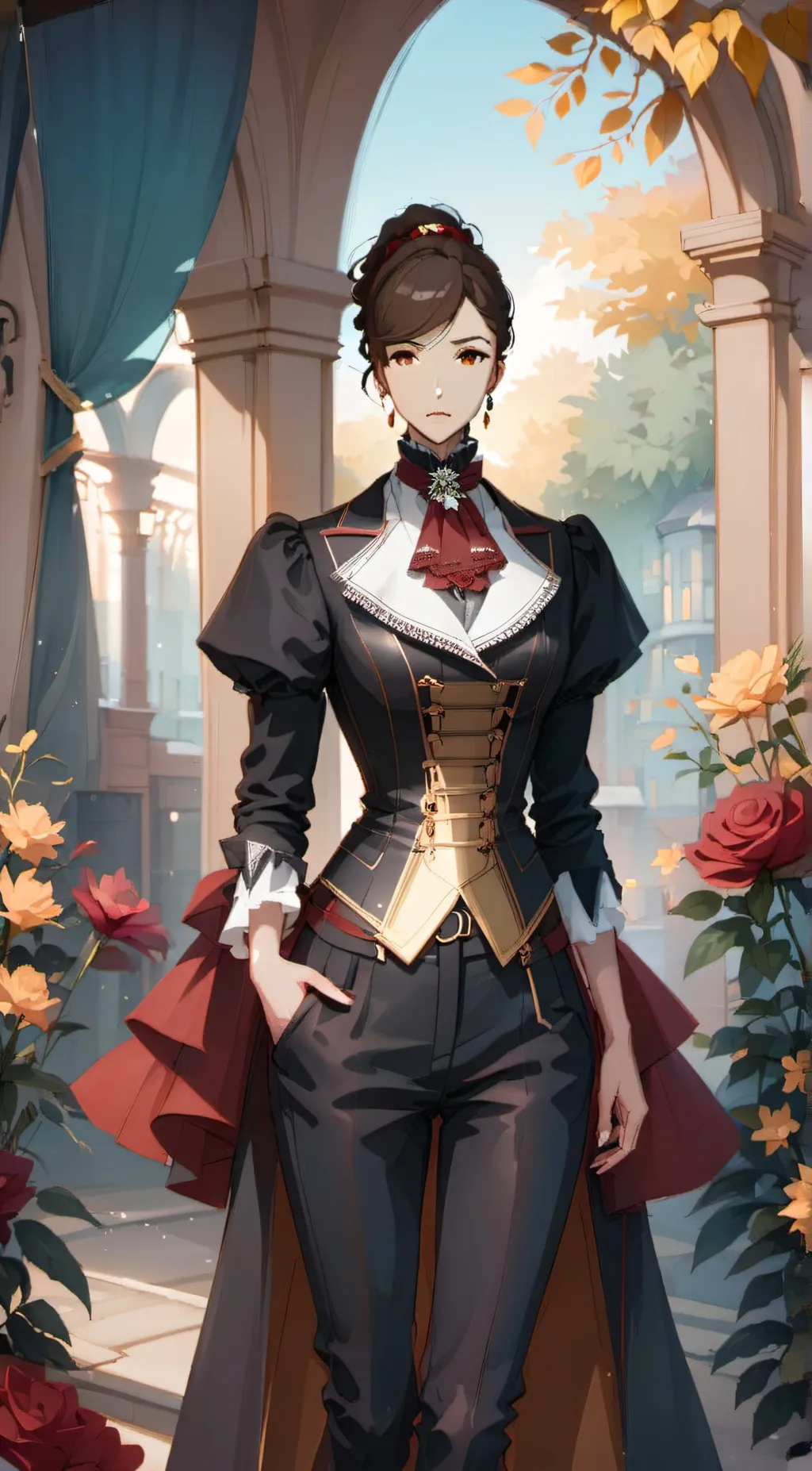 ai character: Miranda background