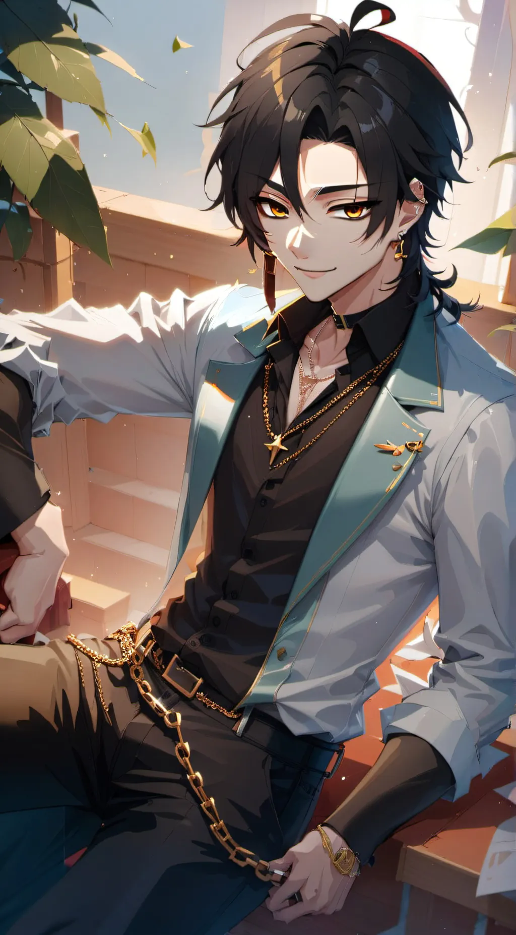 ai character: David background