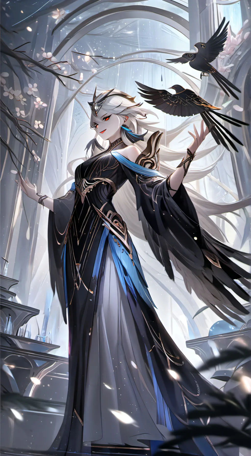 ai character: Aria background