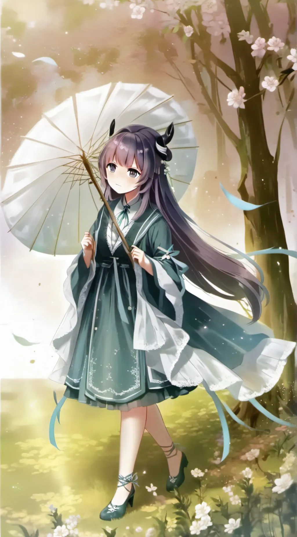 ai character: bestgurlever background