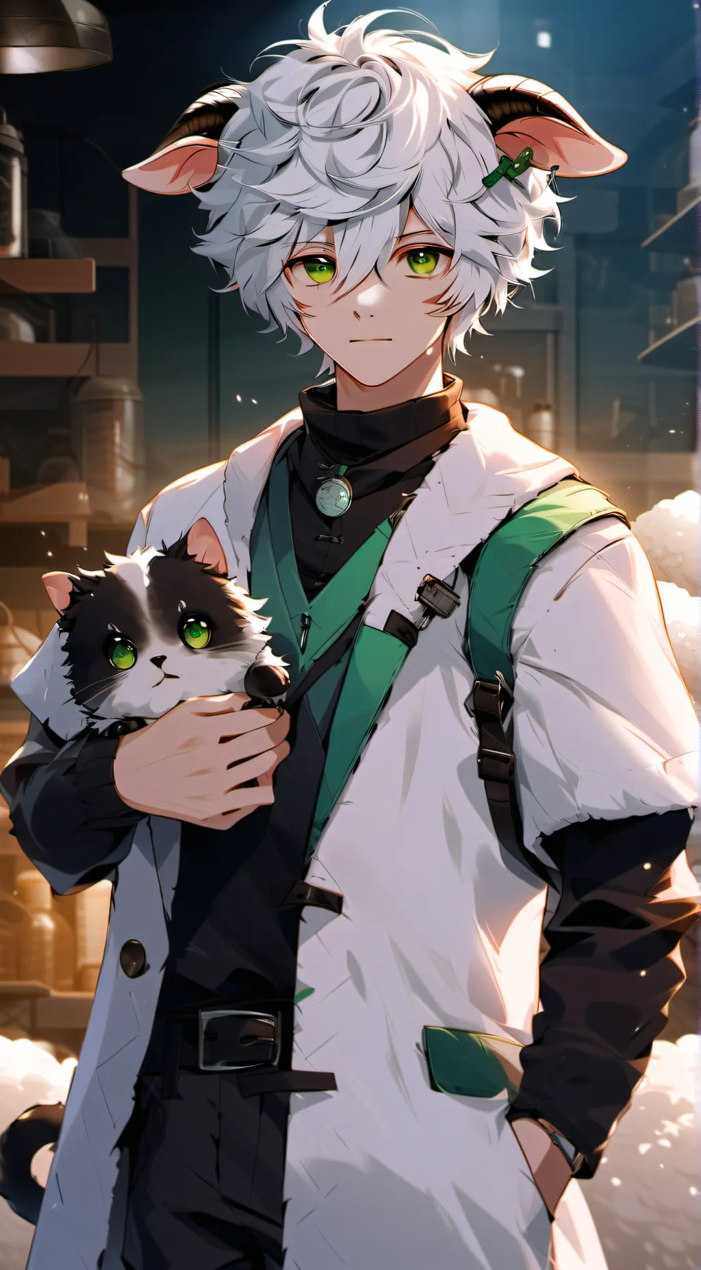 ai character: Zander background