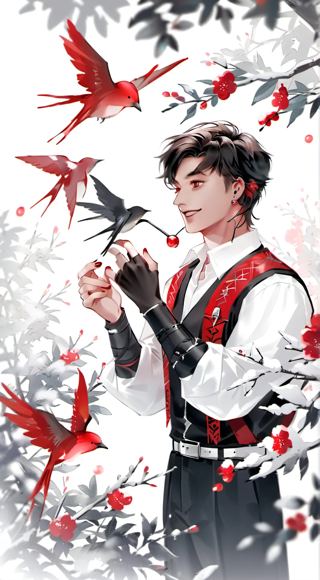 ai character: Justin background