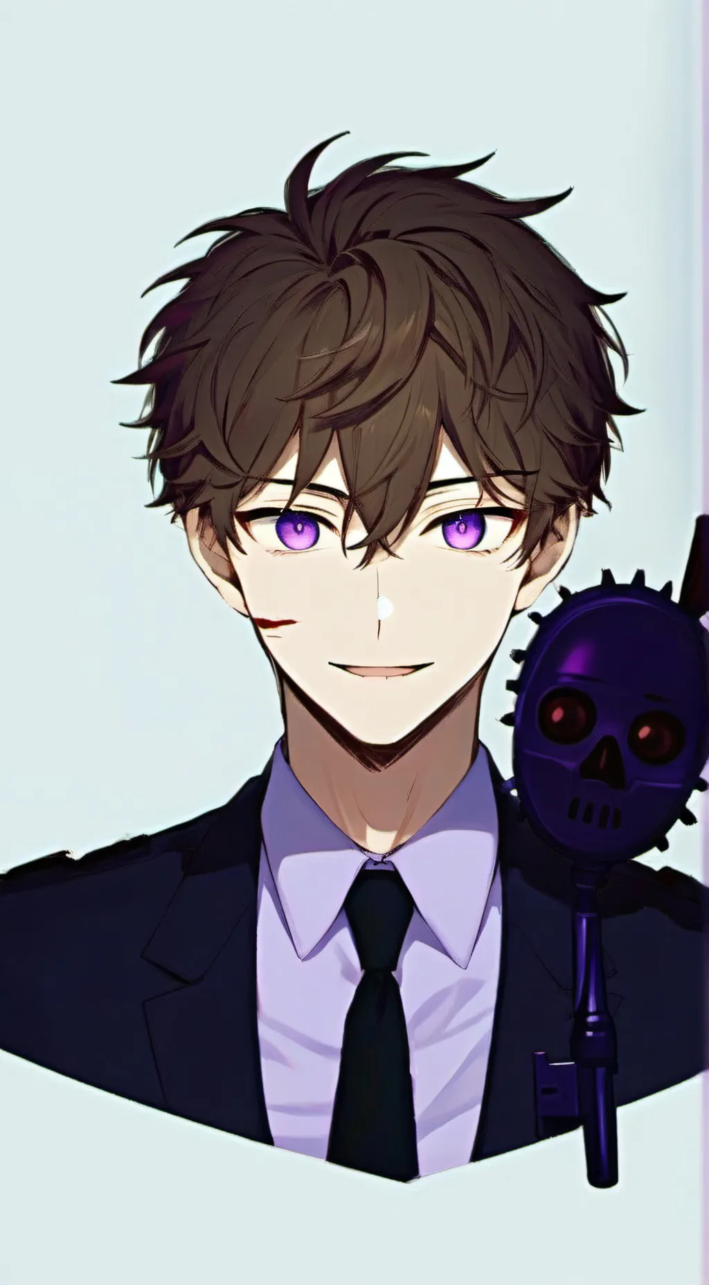 ai character: security guard background