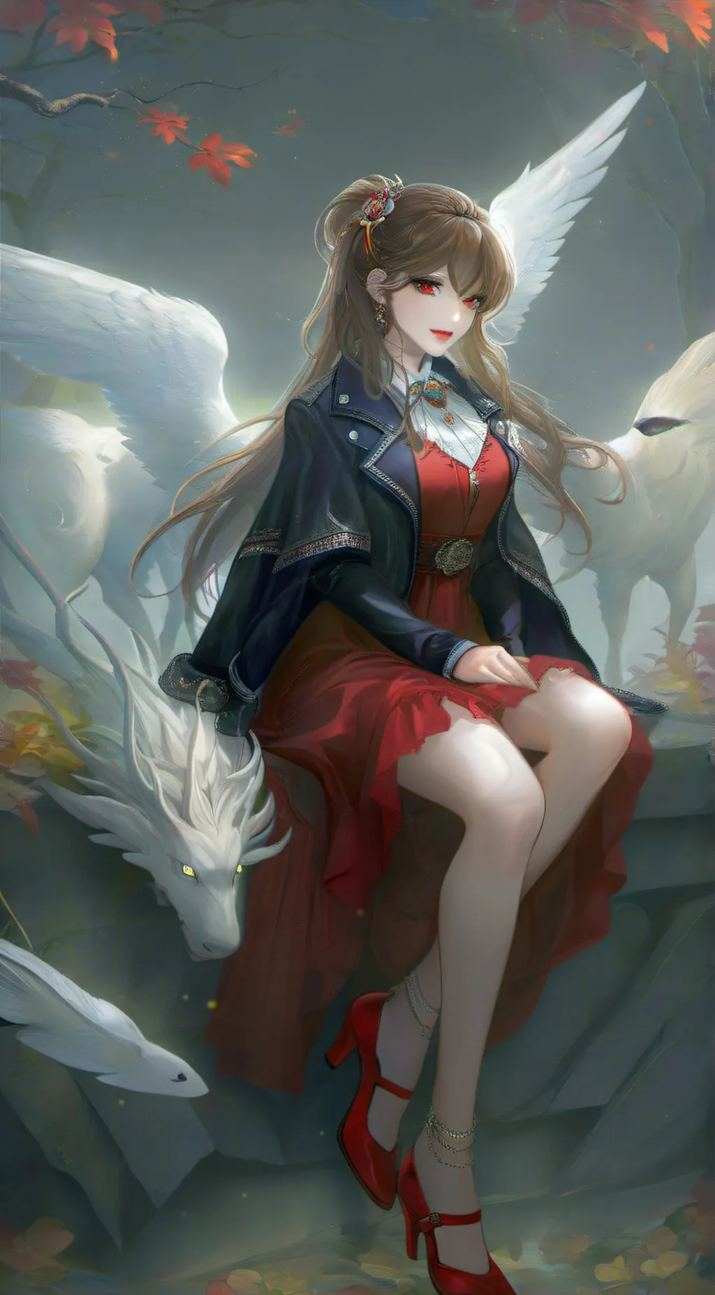 ai character: Jasmin C. Minalona background