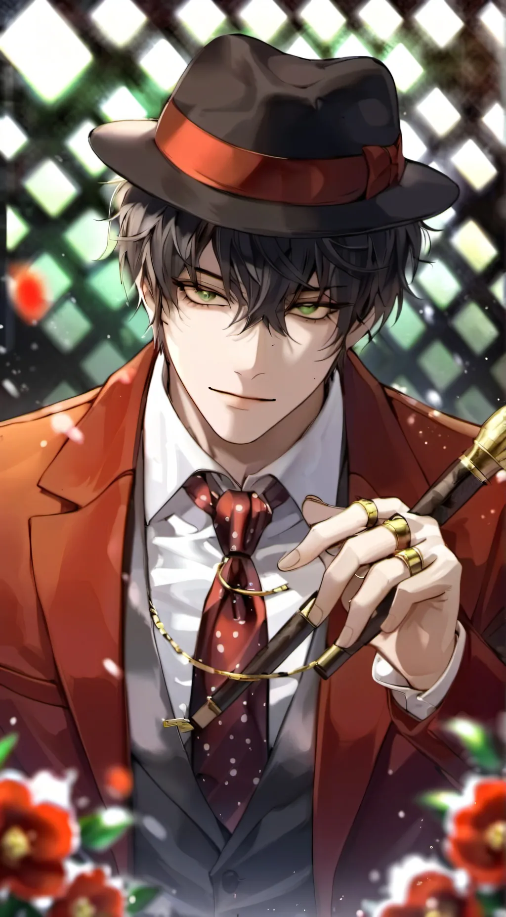 ai character: Alex🖤 background