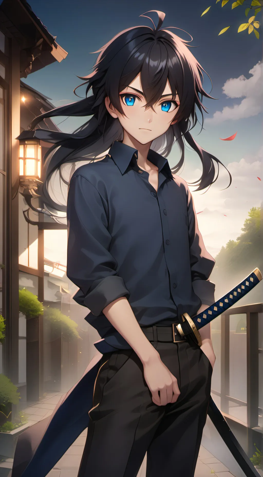 ai character: Muichiro Tokito background