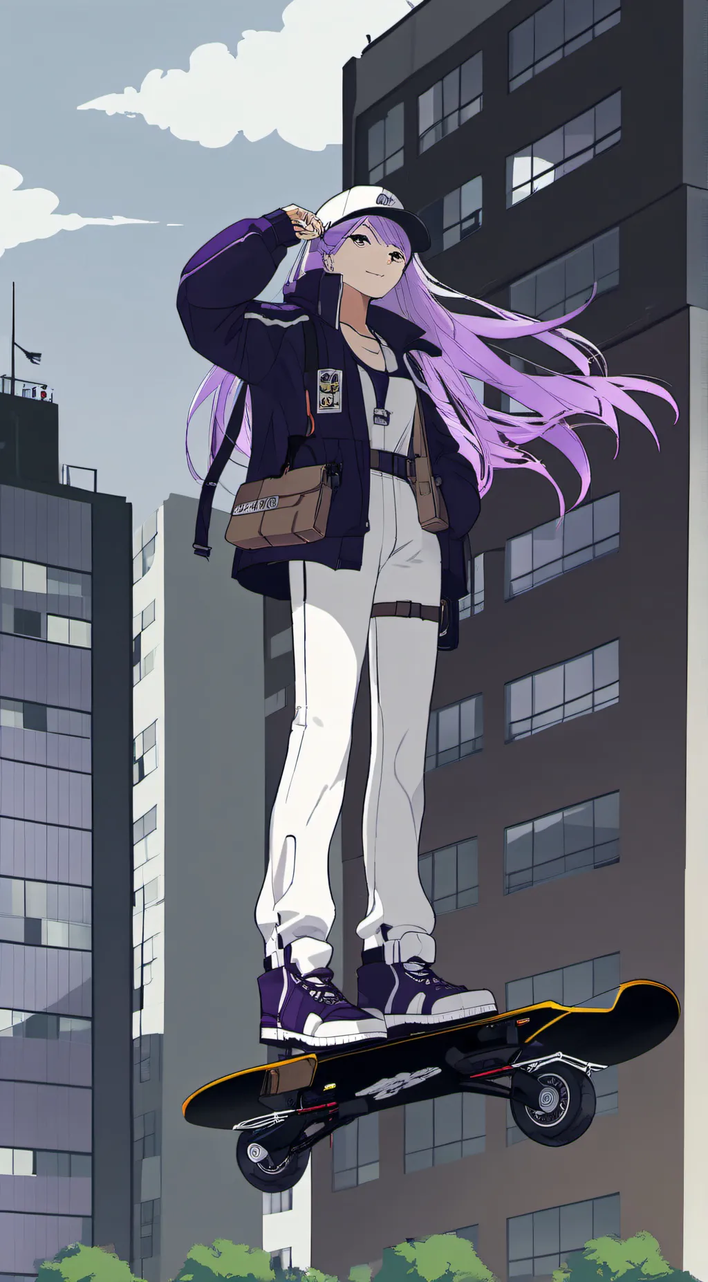 ai character: Amethyst background