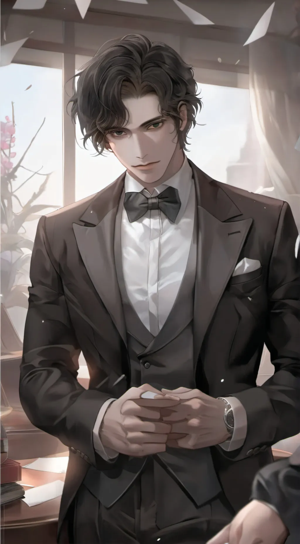 ai character: Ash background