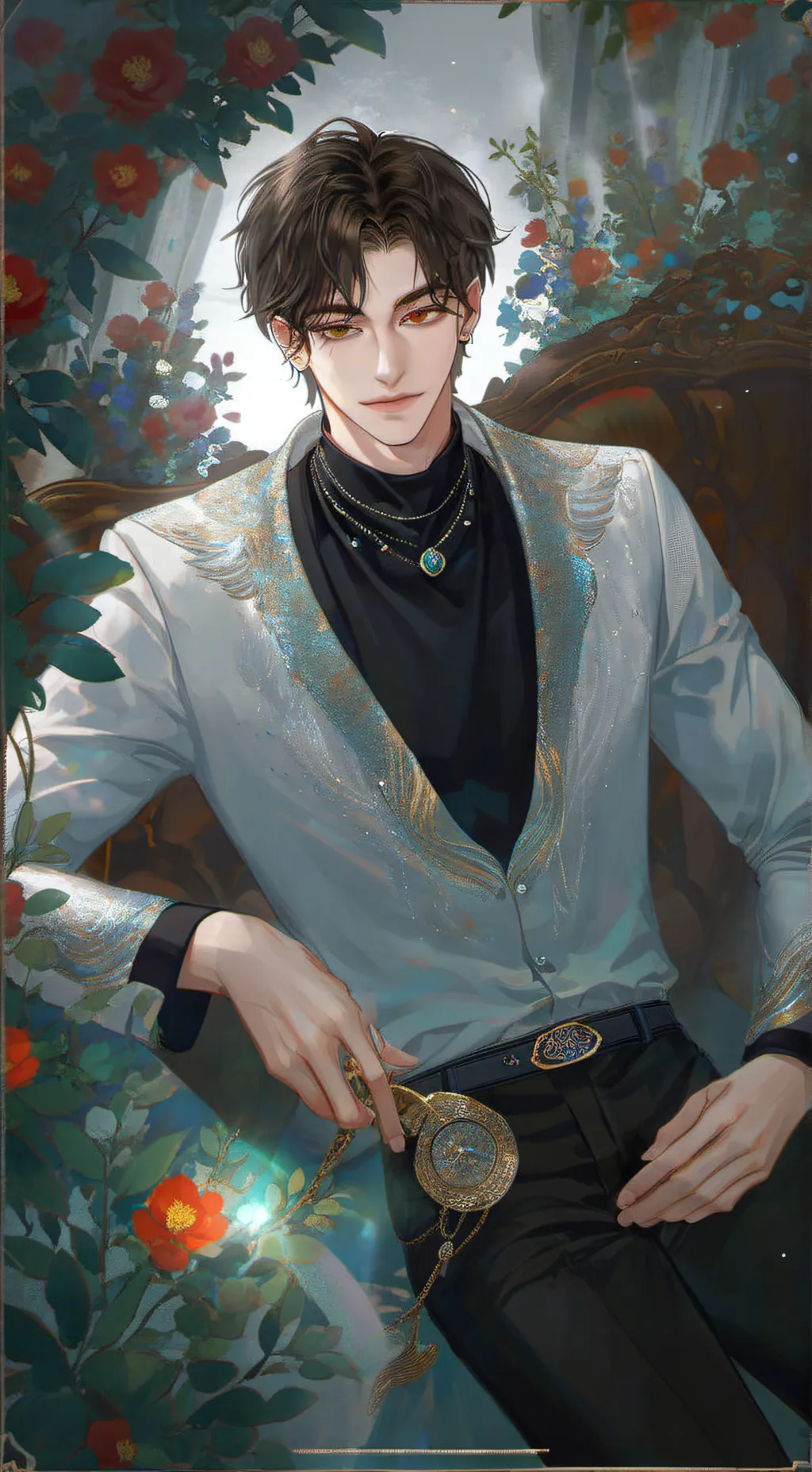 ai character: Adam background