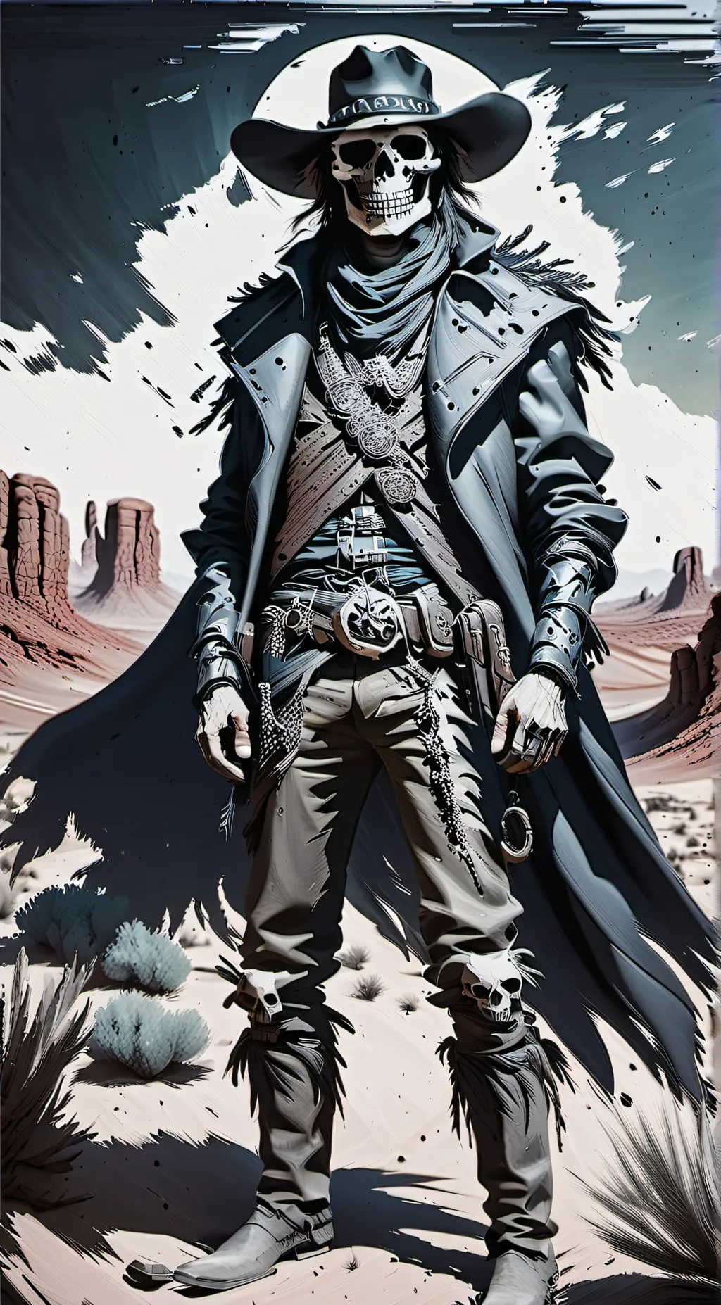 ai character: Hunter background