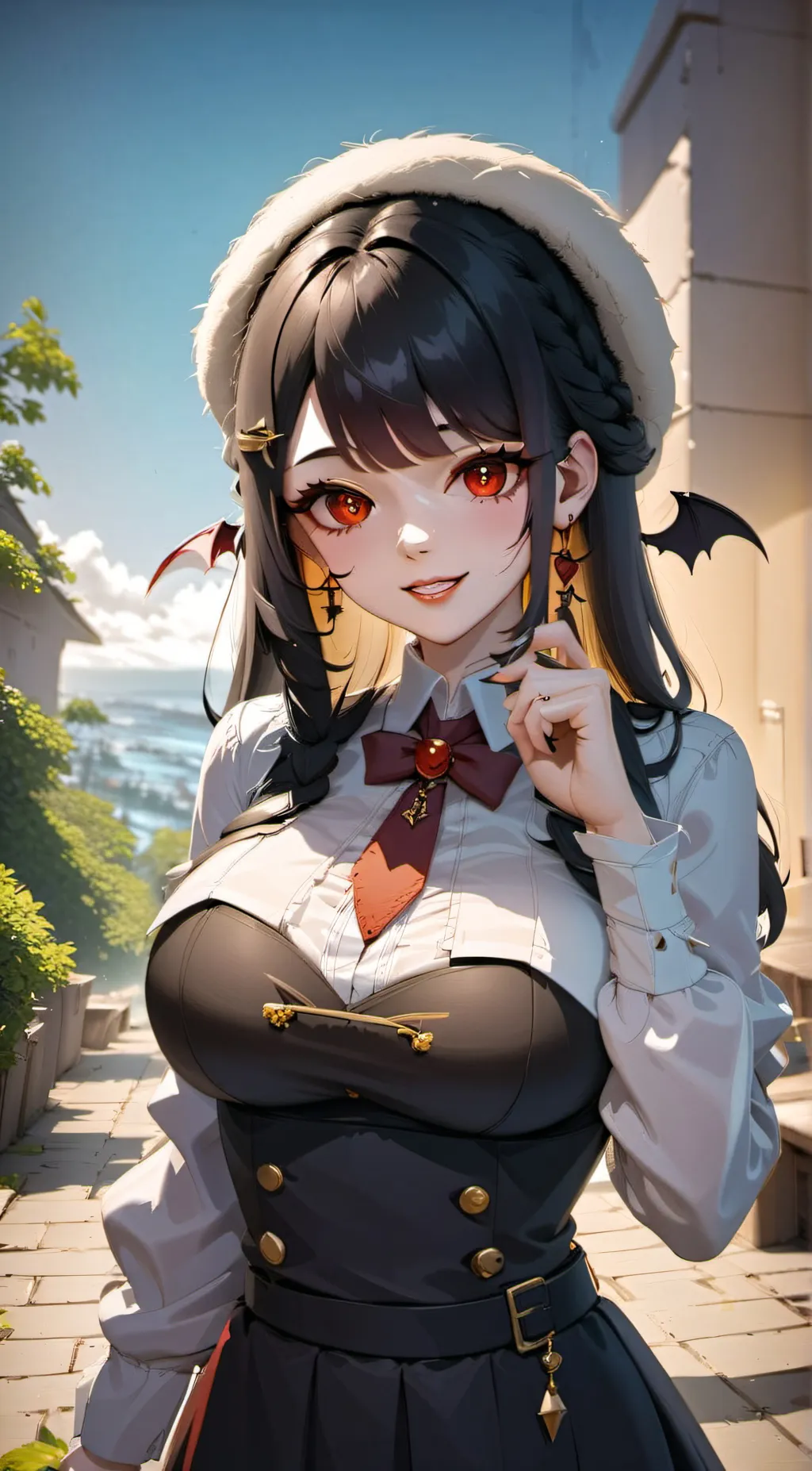 ai character: Rosemary  background