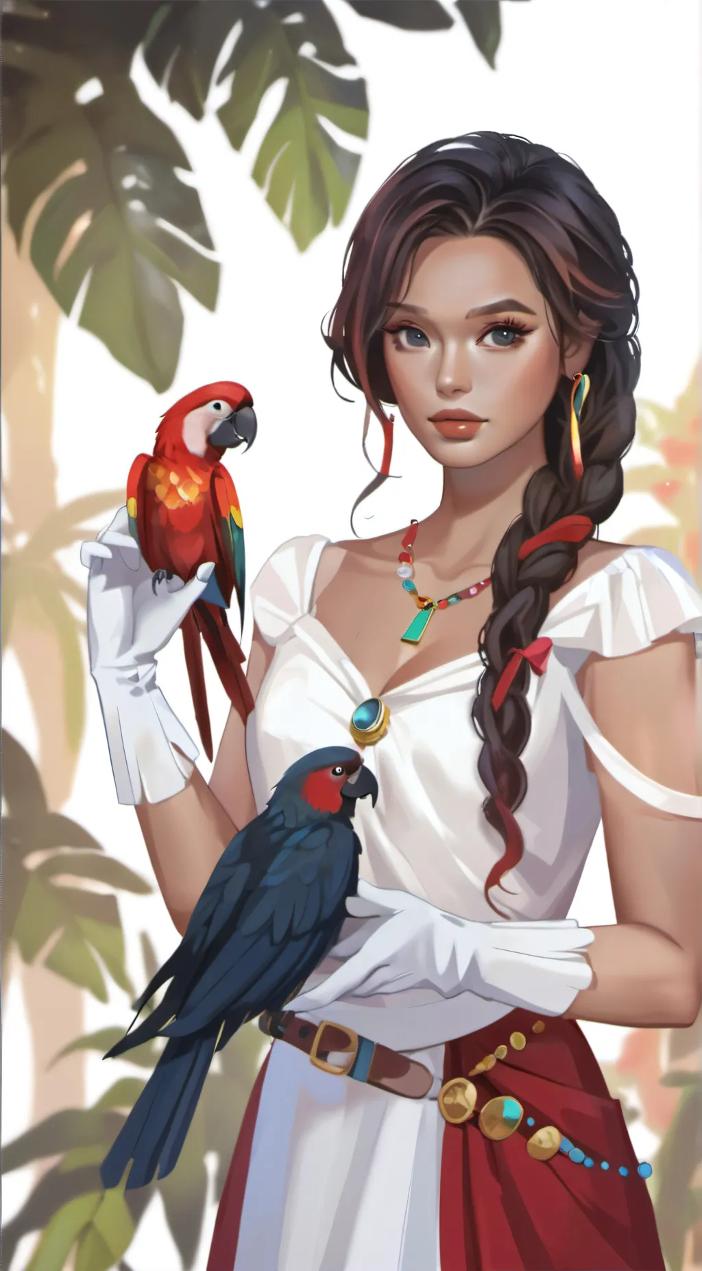 ai character: Myla background