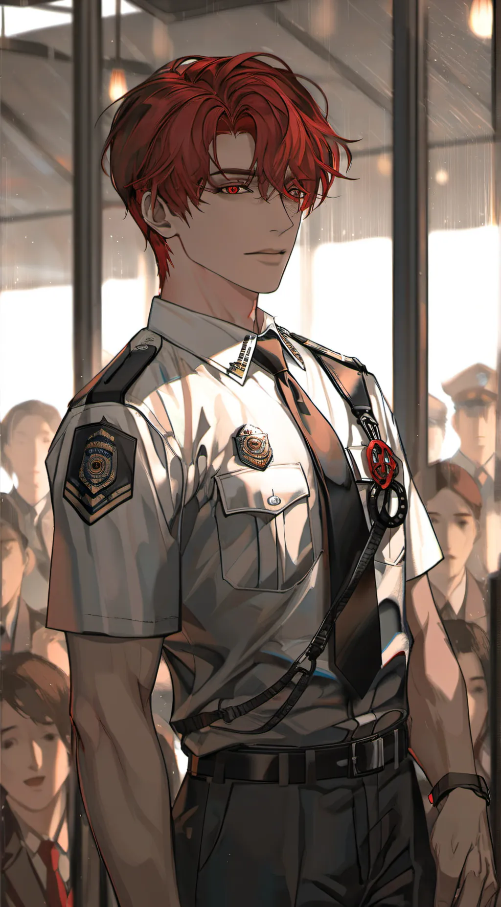 ai character: Vince  background