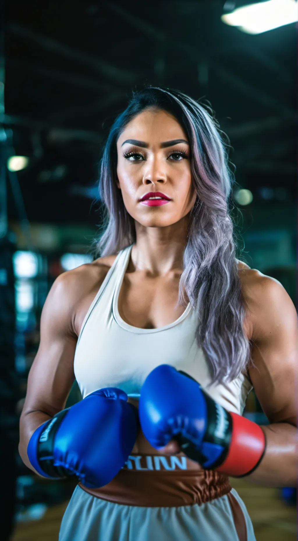 ai character: Lucinda Léon background