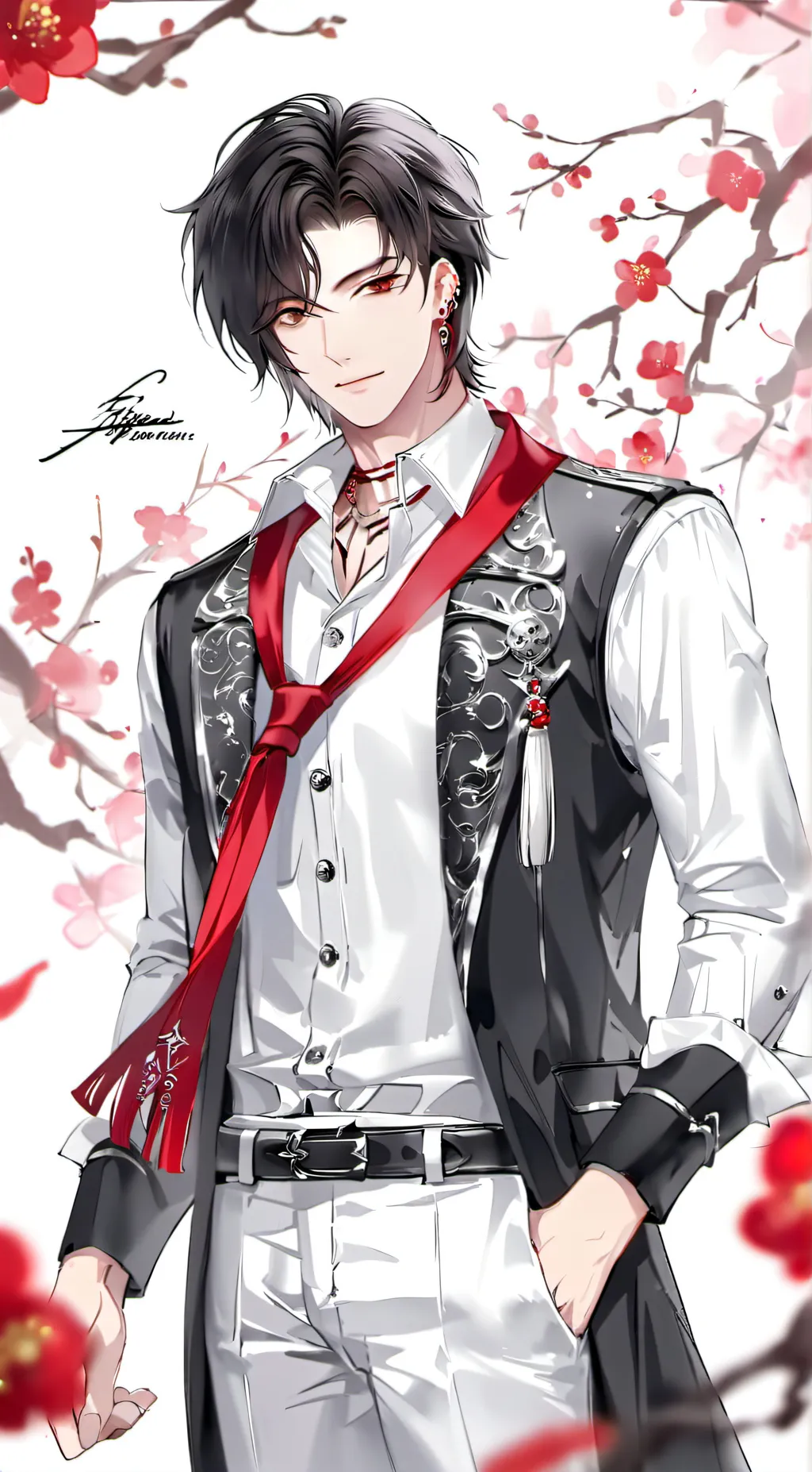 ai character: levi~ background